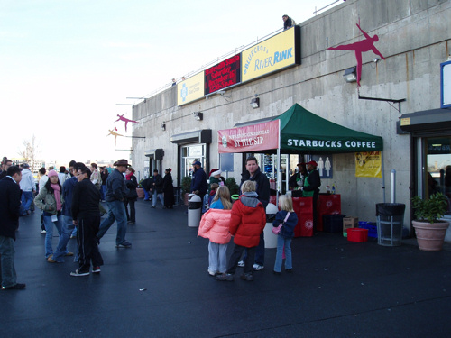 Starbucks at Blue Cross RiverRink